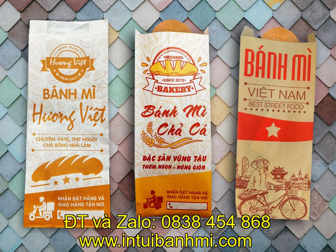 Thông số kỹ thuật in ấn túi giấy Kraft