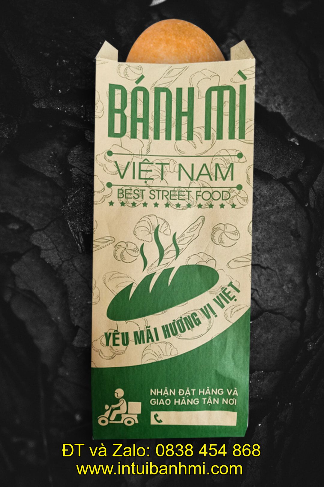 Tìm địa chỉ in túi đựng bánh mì giá rẻ để tiết kiệm chi phí