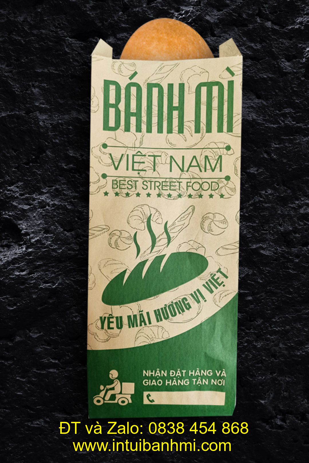 Tìm hiểu từng loại bao bì giấy bao bọc bánh mì