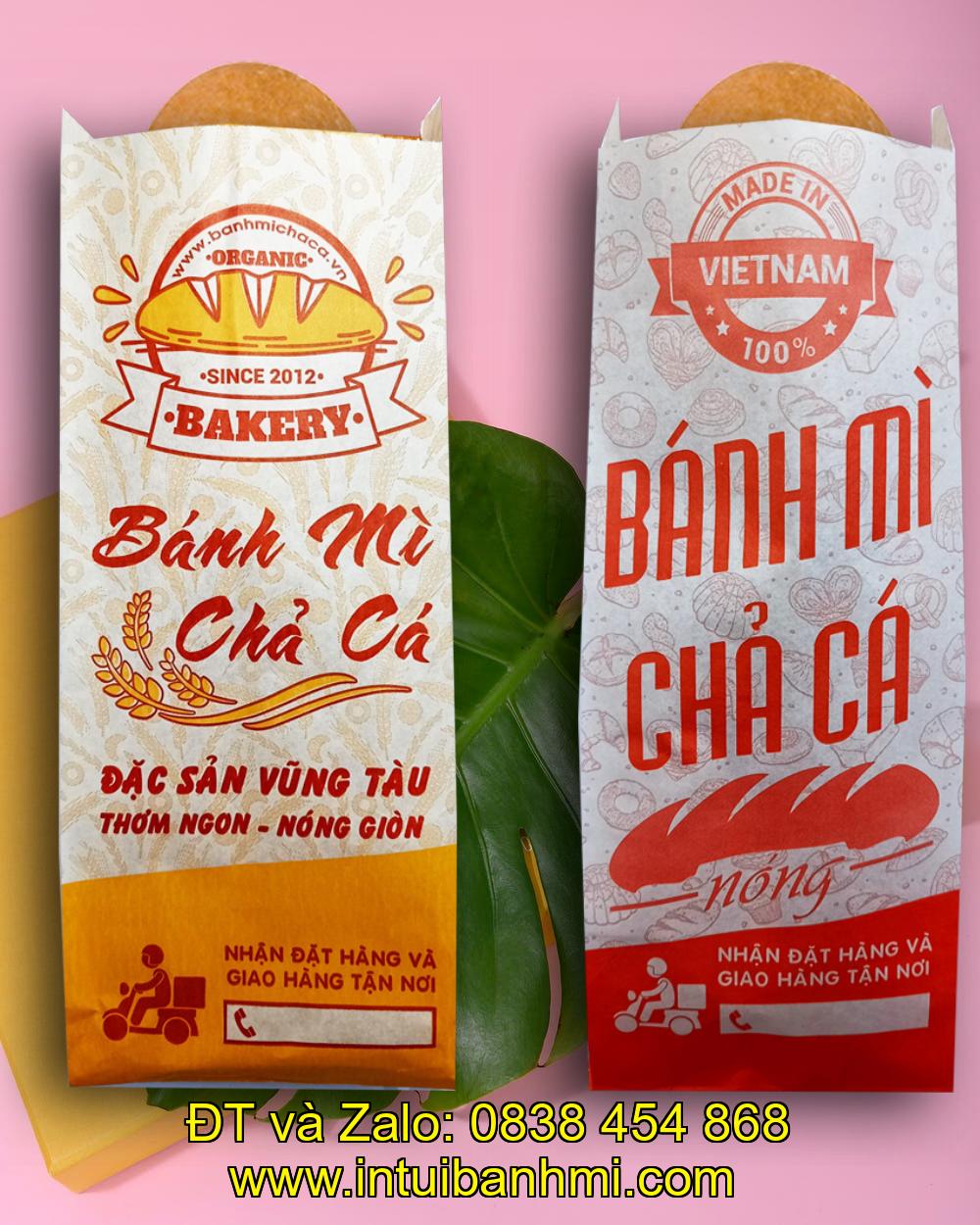 Túi giấy bánh mì bảo vệ môi trường