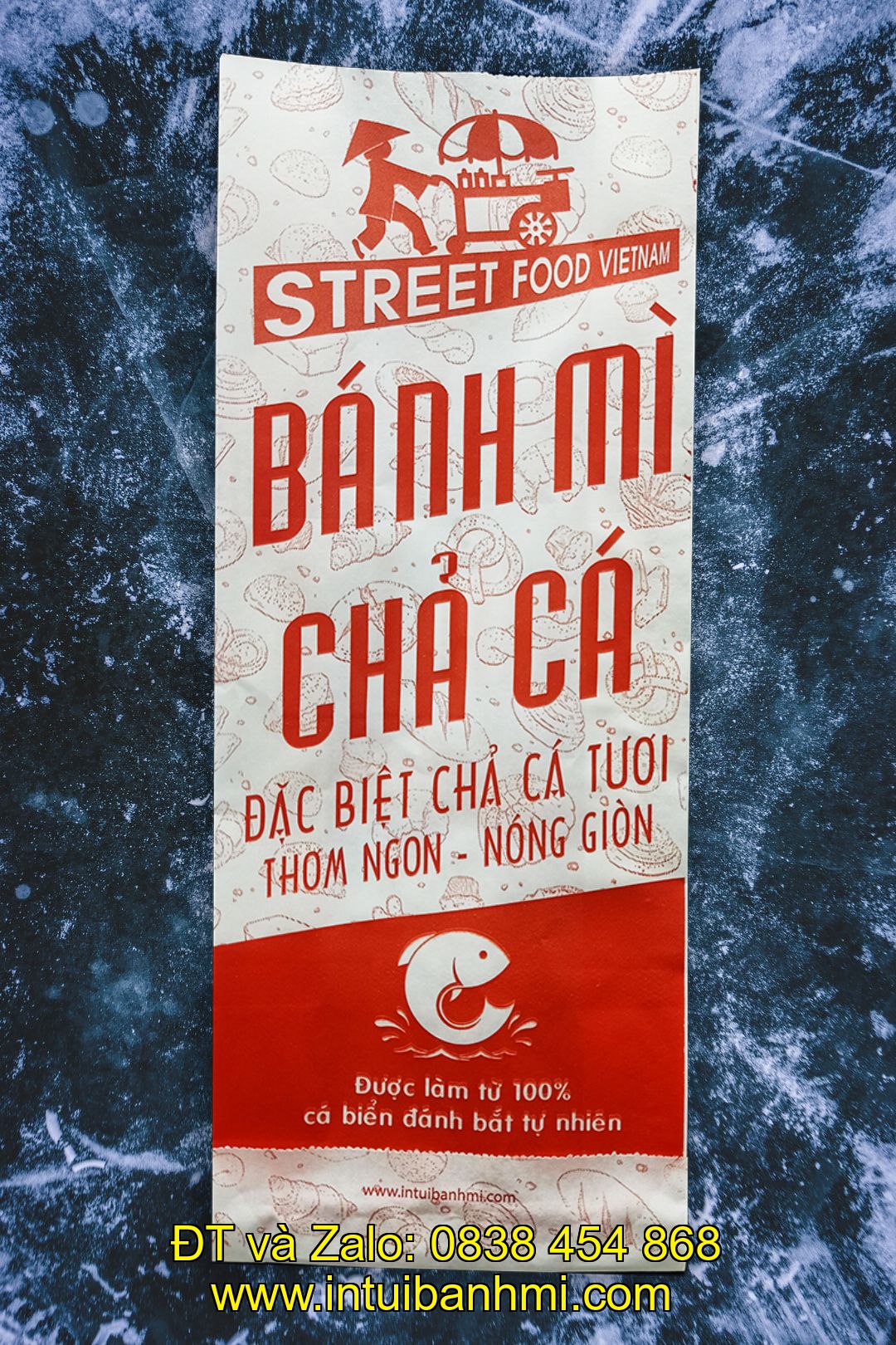 Túi giấy bánh mì bảo vệ môi trường