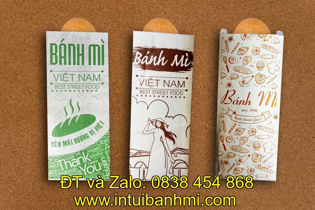 Túi giấy bánh mì chăm sóc sức khỏe người dùng