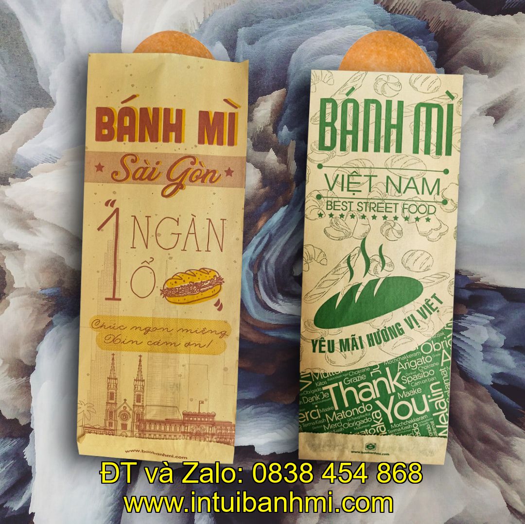 Túi giấy bánh mì có chi phí gần như bao bì nilon