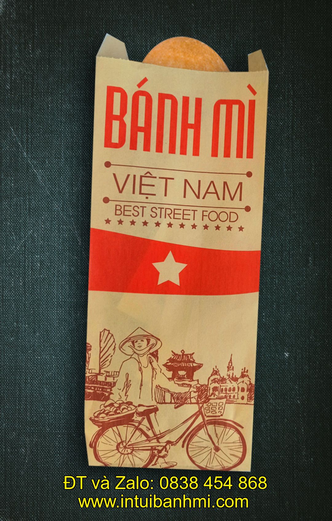 Túi giấy bánh mì có giá tiền xấp xỉ túi nhựa thực phẩm