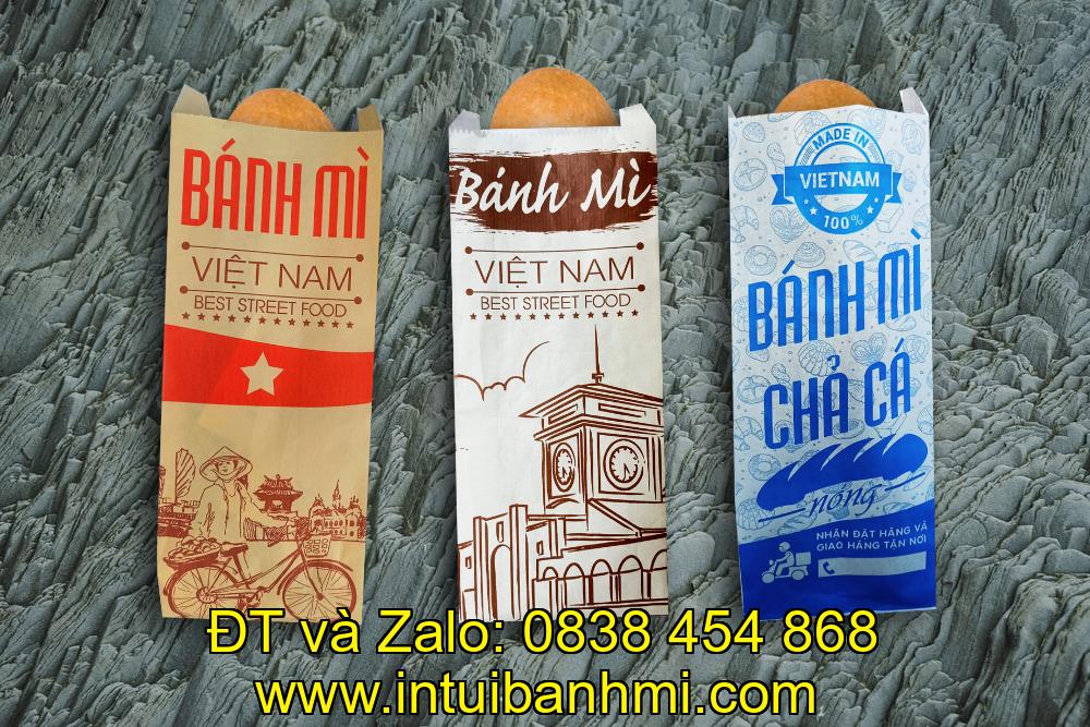 Túi giấy bánh mì thuận tiện cho người sử dụng