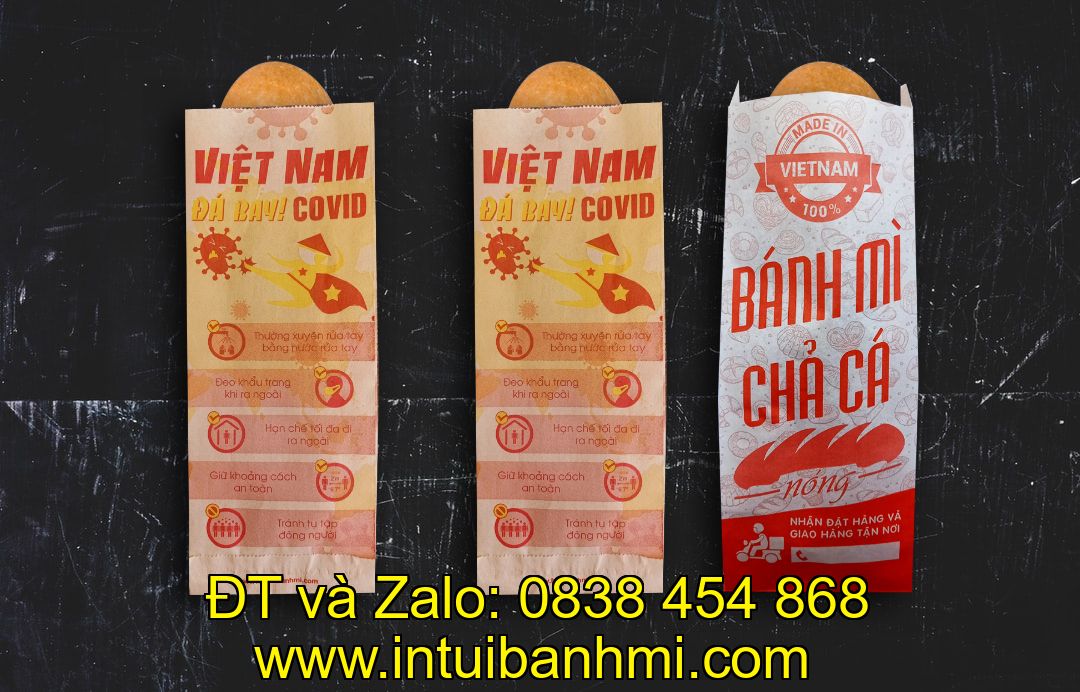 Túi giấy đựng bánh mì chăm sóc sức khỏe người sử dụng