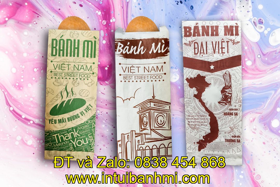 Túi giấy đựng bánh mì dễ dàng quảng bá danh tiếng cửa hàng