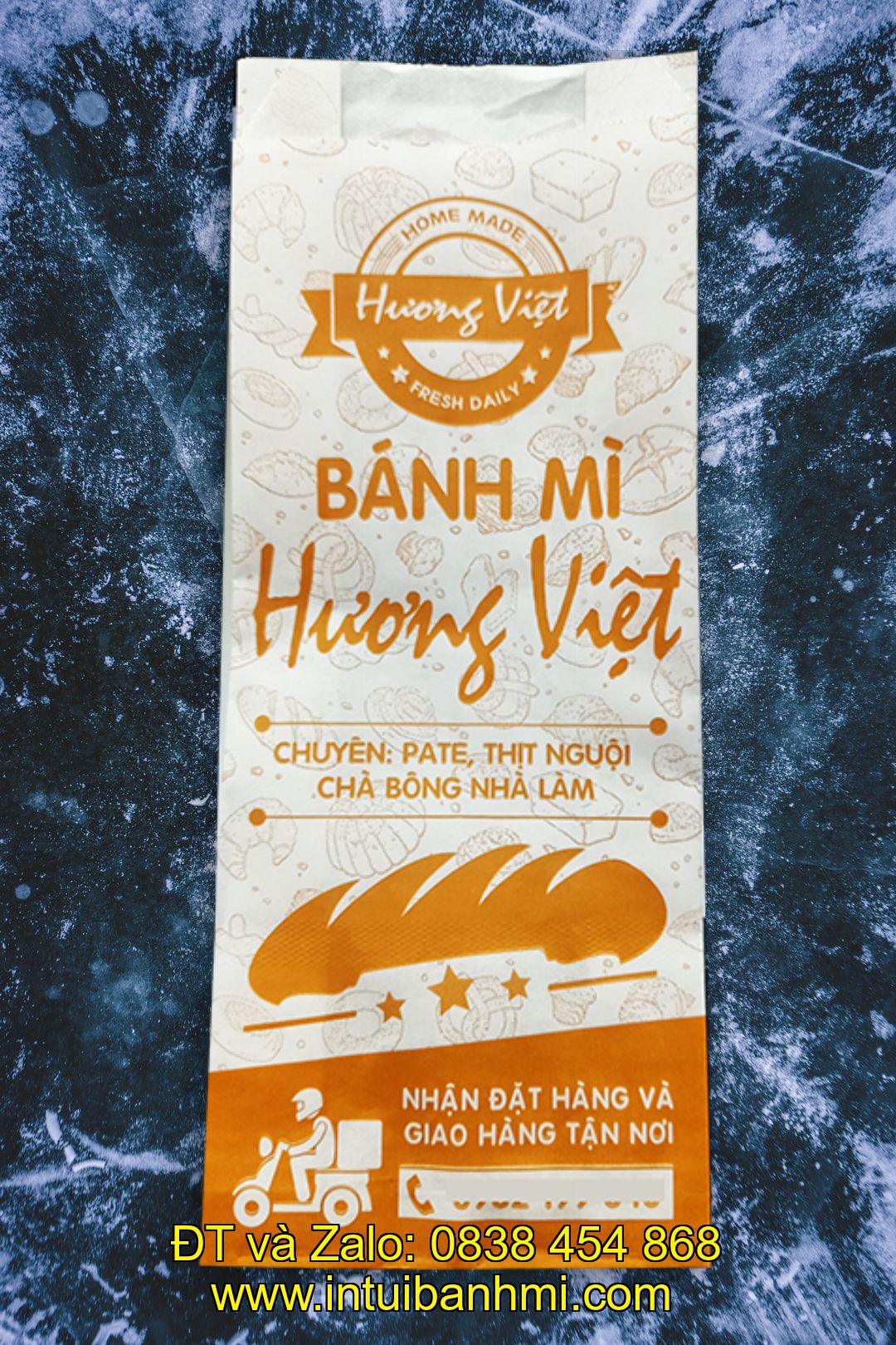 Vật liệu tạo ra bao bánh mì bằng giấy là gì?