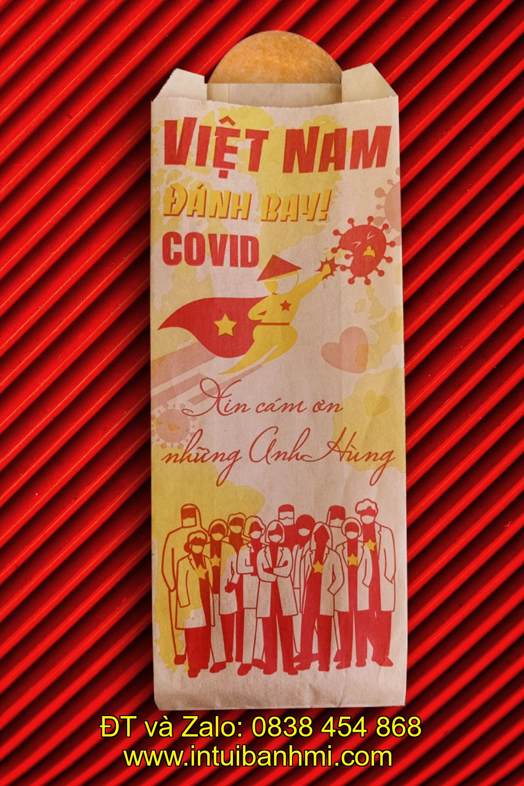 Vì sao in túi đựng bì bánh mì giấy lại nổi bật trong năm 2021?