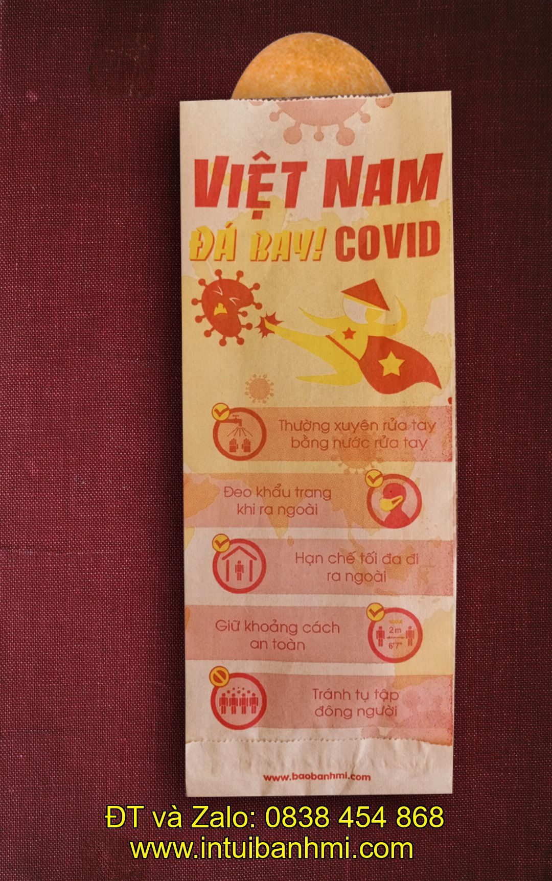 Vì sao nên tin dùng túi giấy bao bọc bánh mì