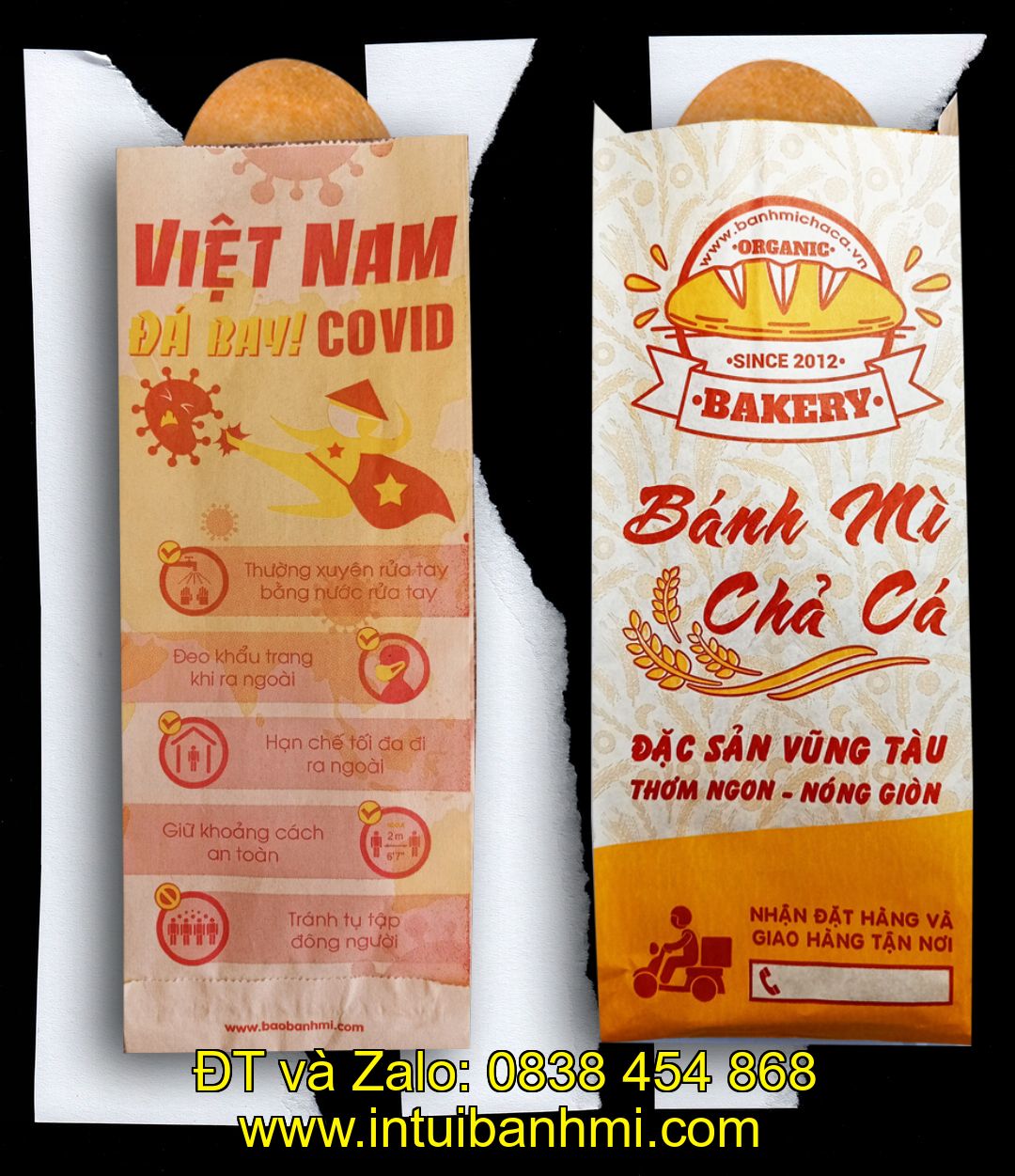 intuibanhmi.com – địa chỉ sản xuất bao chứa đựng bánh mì bằng giấy chất lượng tốt