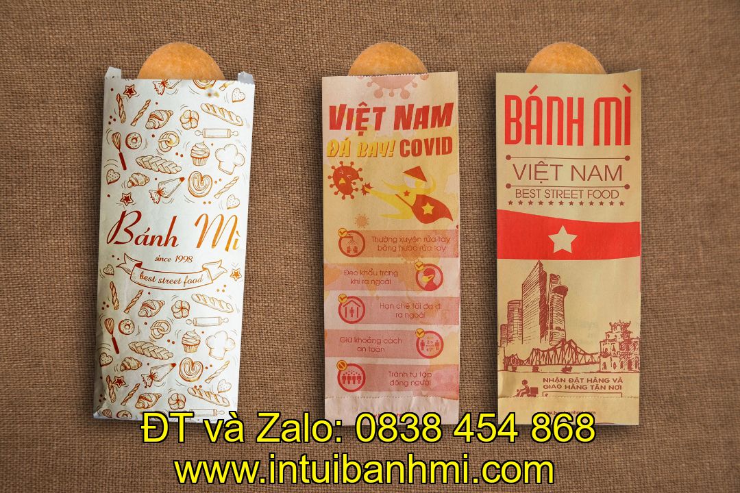 intuibanhmi.com – in các loại túi bánh mì có tâm, nâng tầm sản phẩm