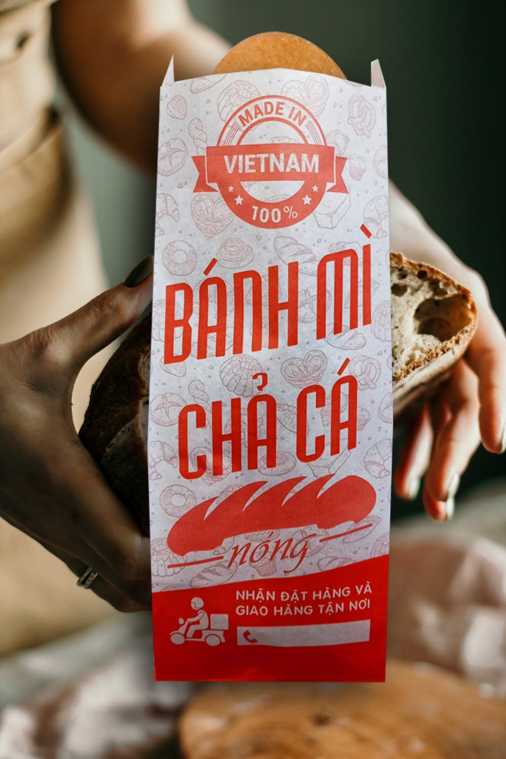 In 4000 Túi Đựng Bánh Mì (Mã Tbm_7629) Giấy Kraft Đẹp Và Chất Lượng - In  Túi Bánh Mì Đẹp Việt Nam